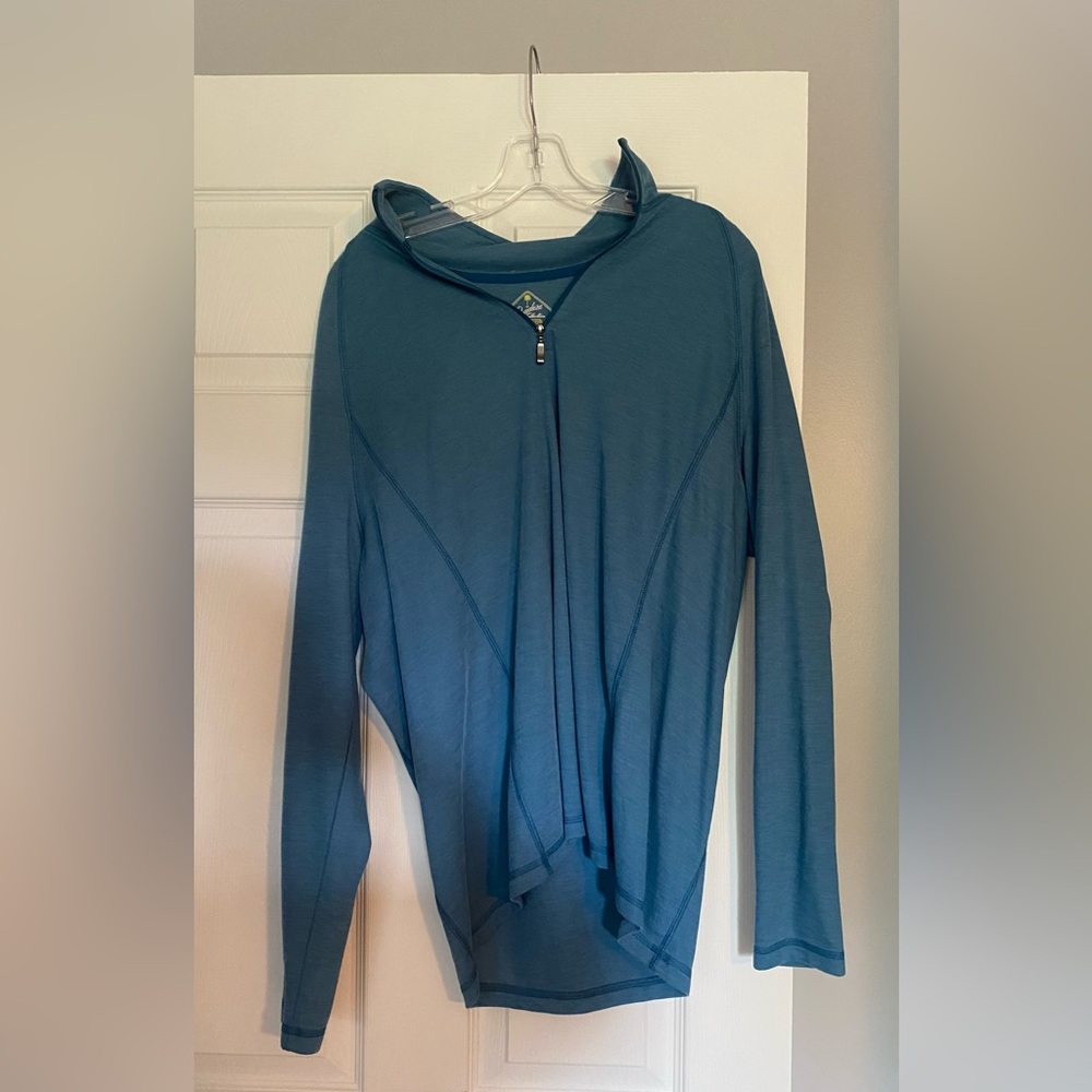Men’s Blue Quarter Zip Paradise Collection Medium